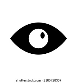 eye icon or logo isolated sign symbol vector illustration - high quality black style vector icons
