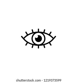Eye icon. Look and Vision icon. Eye vector icon.