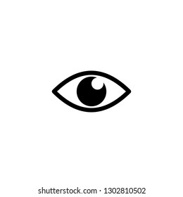 Eye icon. Look and Vision icon. Eye vector icon