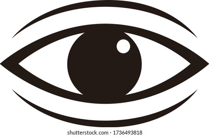 Eye icon material see open eye 2