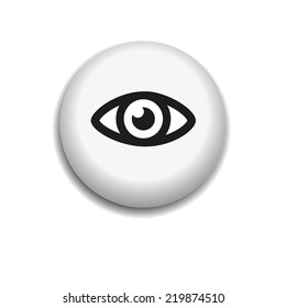 eye icon on a grey round  button
