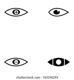 eye icon set