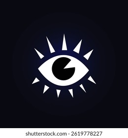 Icono de ojo. Conjunto de iconos para visión, visualización, computadora, salud ocular, protección ocular,...