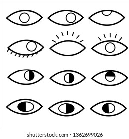 Similar Images, Stock Photos & Vectors of Abstract eyes pattern