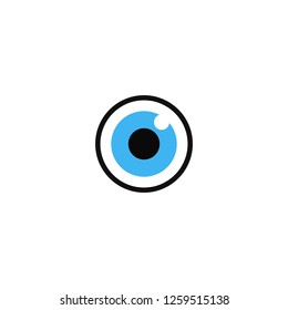 Eye icon sign