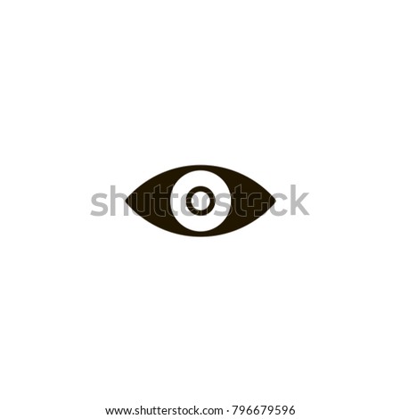 eye icon. sign design