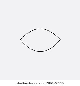 eye icon sign signifier vector