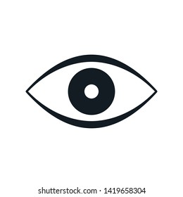 Eye icon sign – for stock vector