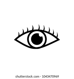 Eye icon sign vector