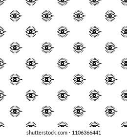 Eye icon. Simple illustration of eye vector icon for web