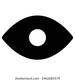eye icon, simple vector design