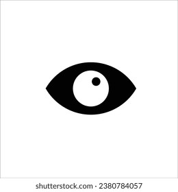 Eye icon stock vector illustration