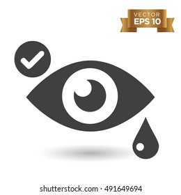 Eye Icon Stock Vector Illustration