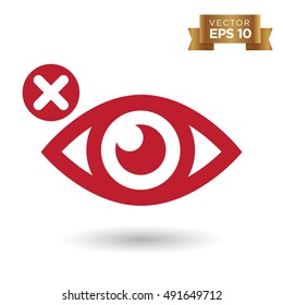 Eye Icon Stock Vector Illustration