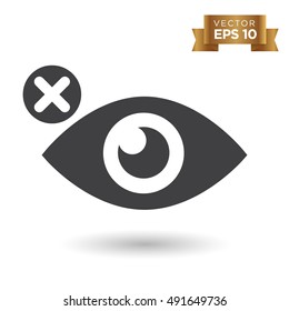 Eye Icon Stock Vector Illustration