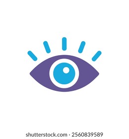 eye icon. surveillance icon vector