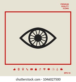 Eye icon symbol