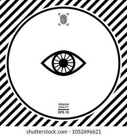 Eye icon symbol
