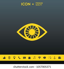 Eye icon symbol