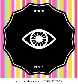 Eye icon symbol