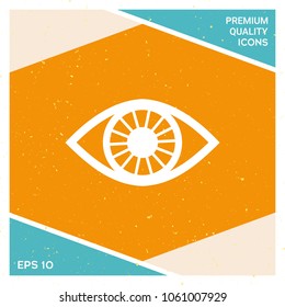 Eye icon symbol