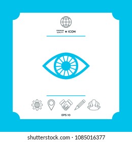Eye icon symbol symbol