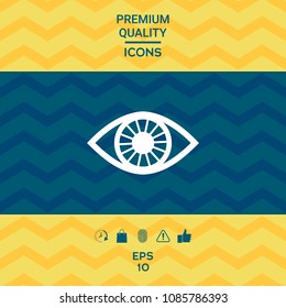 Eye icon symbol