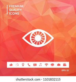Eye icon symbol