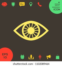 Eye icon symbol