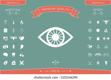 Eye icon symbol