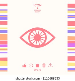 Eye icon symbol