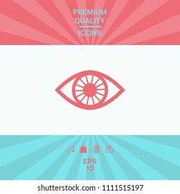 Eye icon symbol