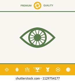 Eye icon symbol