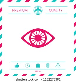 Eye icon symbol