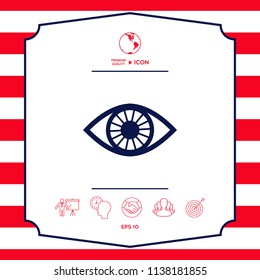 Eye icon symbol