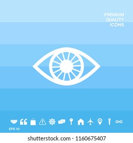 Eye icon symbol