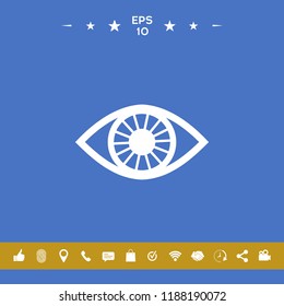 Eye icon symbol