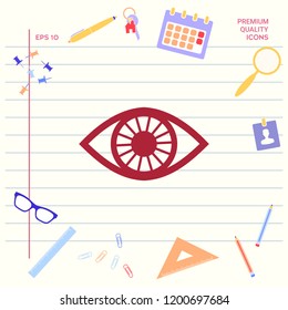 Eye icon symbol