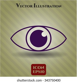 Eye icon or symbol