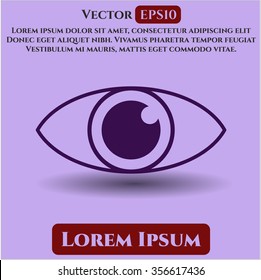 Eye icon or symbol