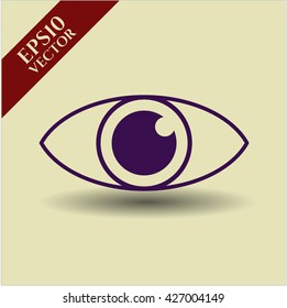 Eye icon or symbol