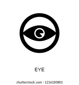 Eye icon. Eye symbol design from Web navigation collection. Simple element vector illustration on white background.