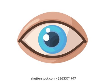 eye icon eye symbol eye logo flat vector 