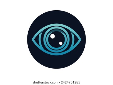  Icono del ojo - símbolo del ojo. signo del ojo vector 