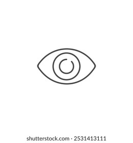 Eye icon symbol vector illustration