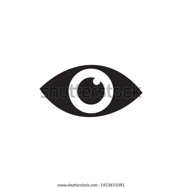 目のアイコンシンボルベクター画像イラスト のベクター画像素材 ロイヤリティフリー