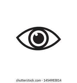 eye icon symbol vector. Mail Icon Symbols vector. symbol for web site Computer and mobile vector.