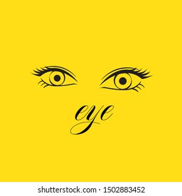 eye icon symbol vector. Mail Icon Symbols vector. symbol for web site Computer and mobile vector.