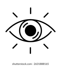 eye icon, symbolizing sensory and experiential learning