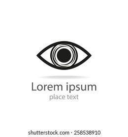 eye - icon template for logo design 